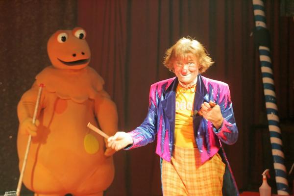Alexandra Franconi et Boboss le Clown