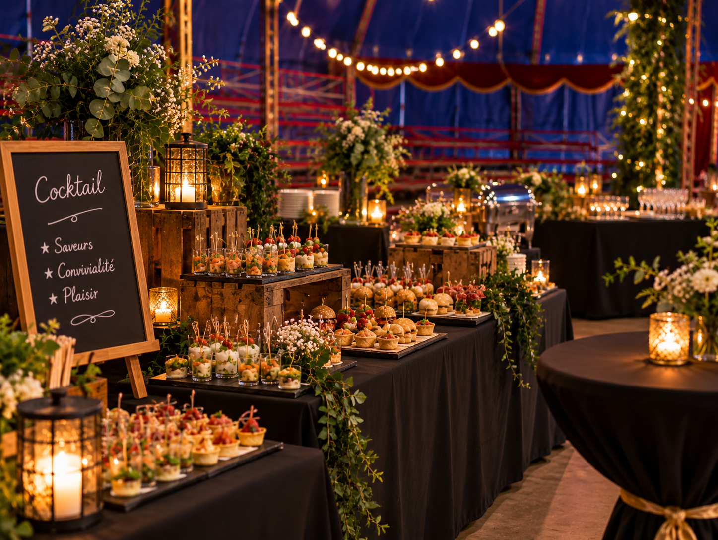 Cocktail pour soirée d'entreprise