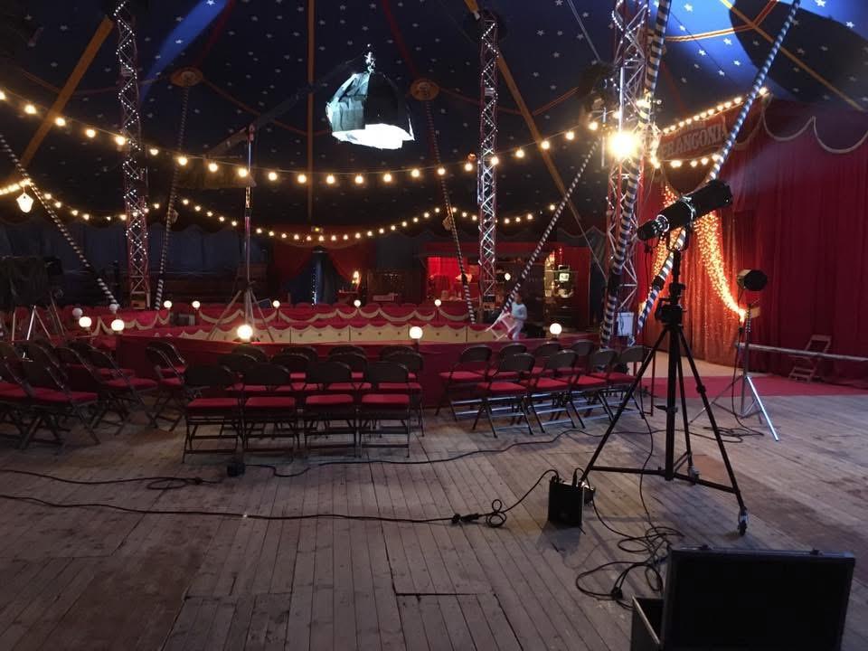 Tournage et prises de vues à l'Espace Franconi