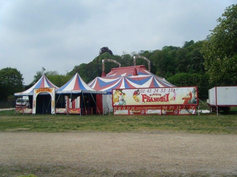 Cirque Alexandra Franconi au parc de Saint-Cloud