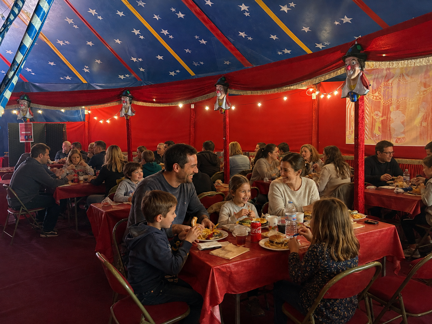 Le snack du Kid's Circus à l'Espace Franconi