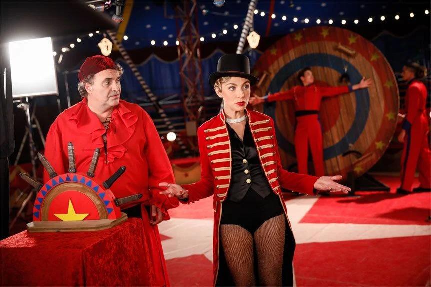 Piste de cirque pour shooting